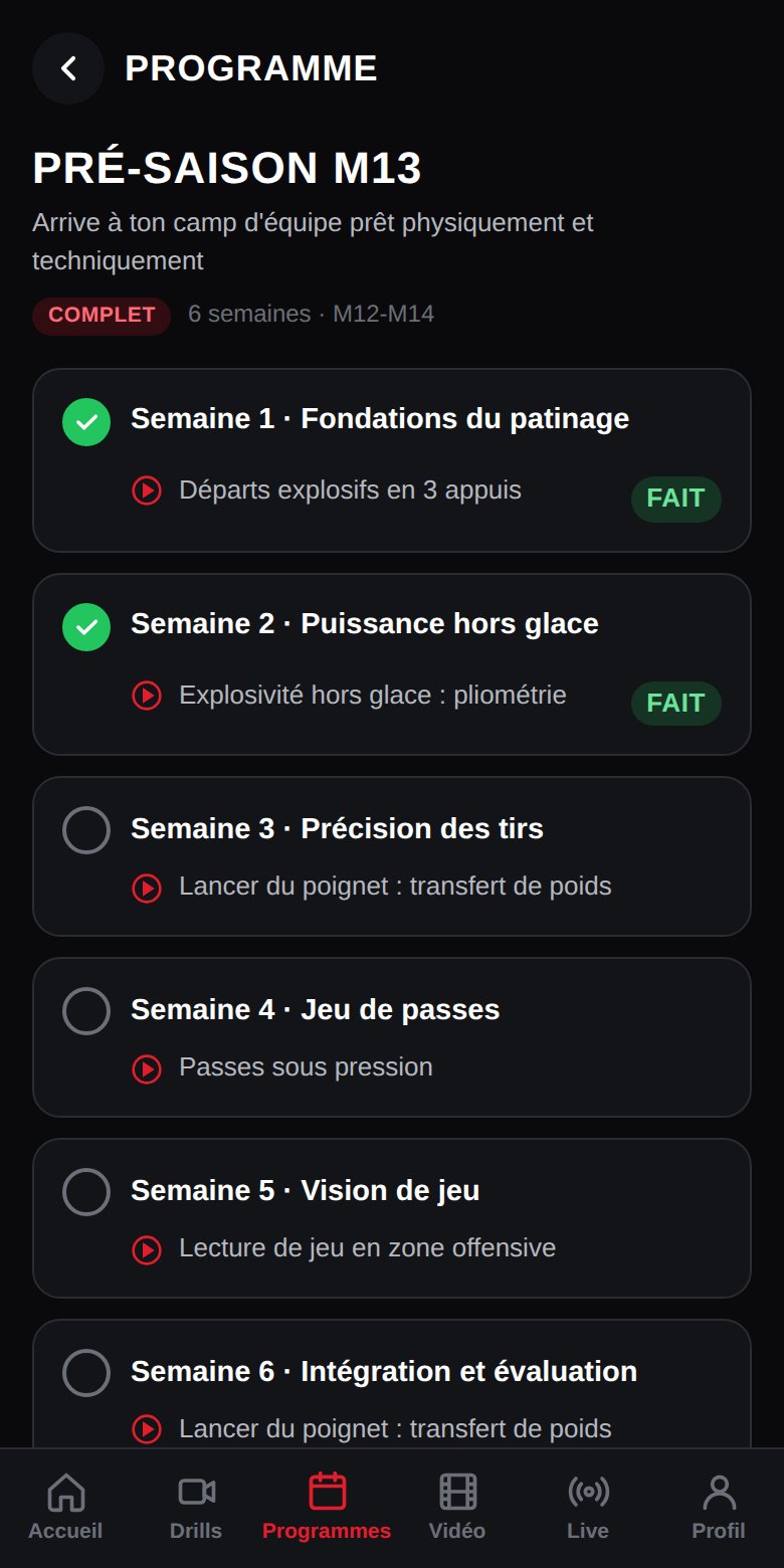 Programme semaine par semaine